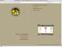 Entwurf Websesign