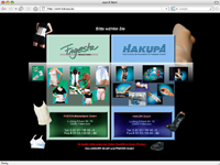 Beispiel für Webdesign