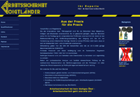 Entwurf für Internetseite